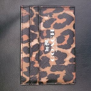 Coach card case